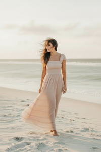 SS Women's Dress Women's Marabella Dress (soft pink chiffon)