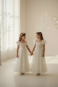 Marabella Dress (antique ivory tulle)