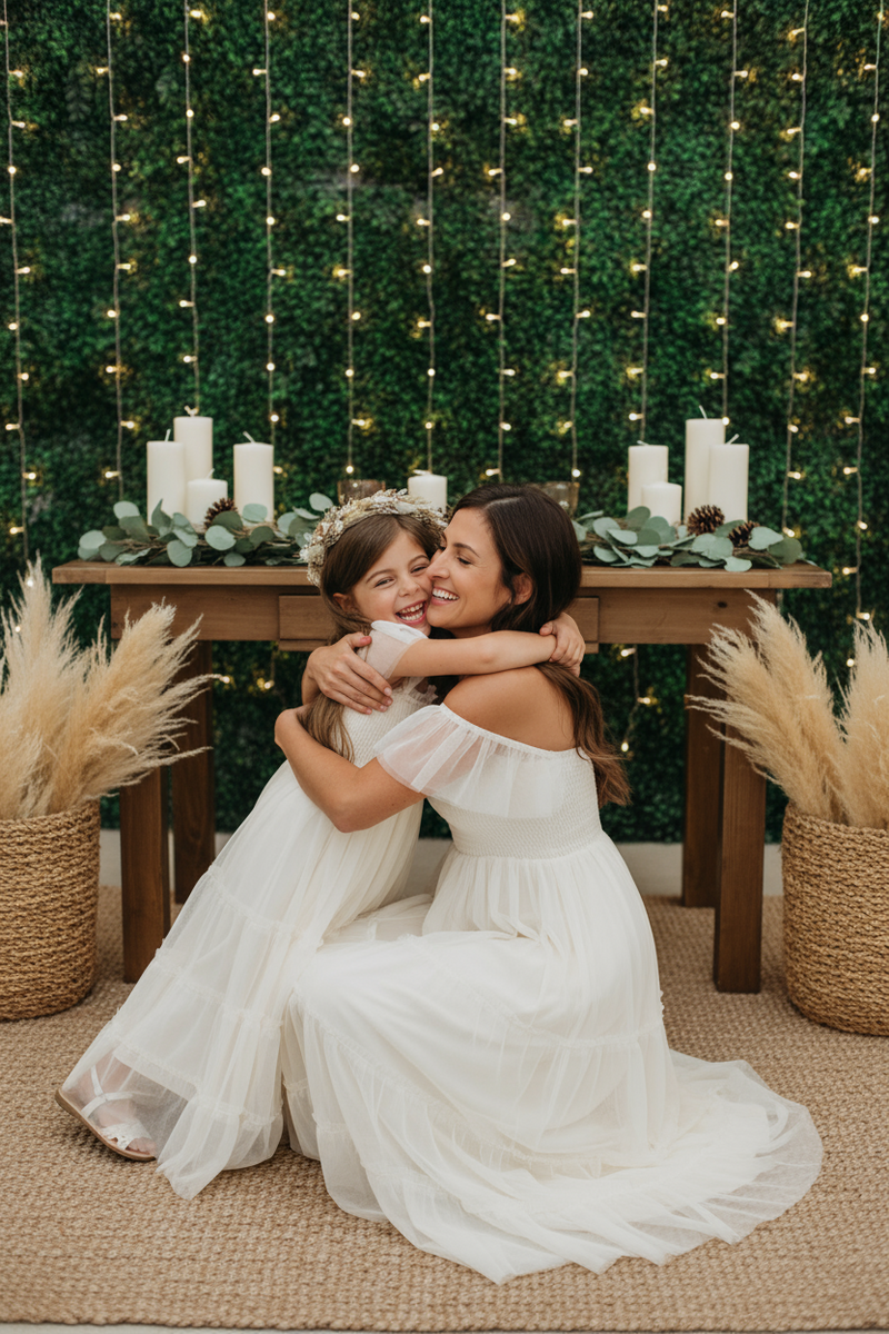 Marabella Dress (antique ivory tulle)