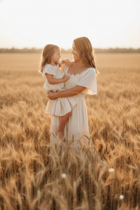 INDIE BLUE Dresses Winnie Lace Dress (natural)