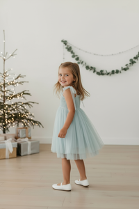INDIE BLUE Dresses Isa Dress (airy blue tulle)