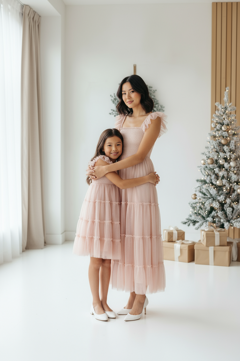 INDIE BLUE Women Women's Pia Dress (pretty pink tulle)