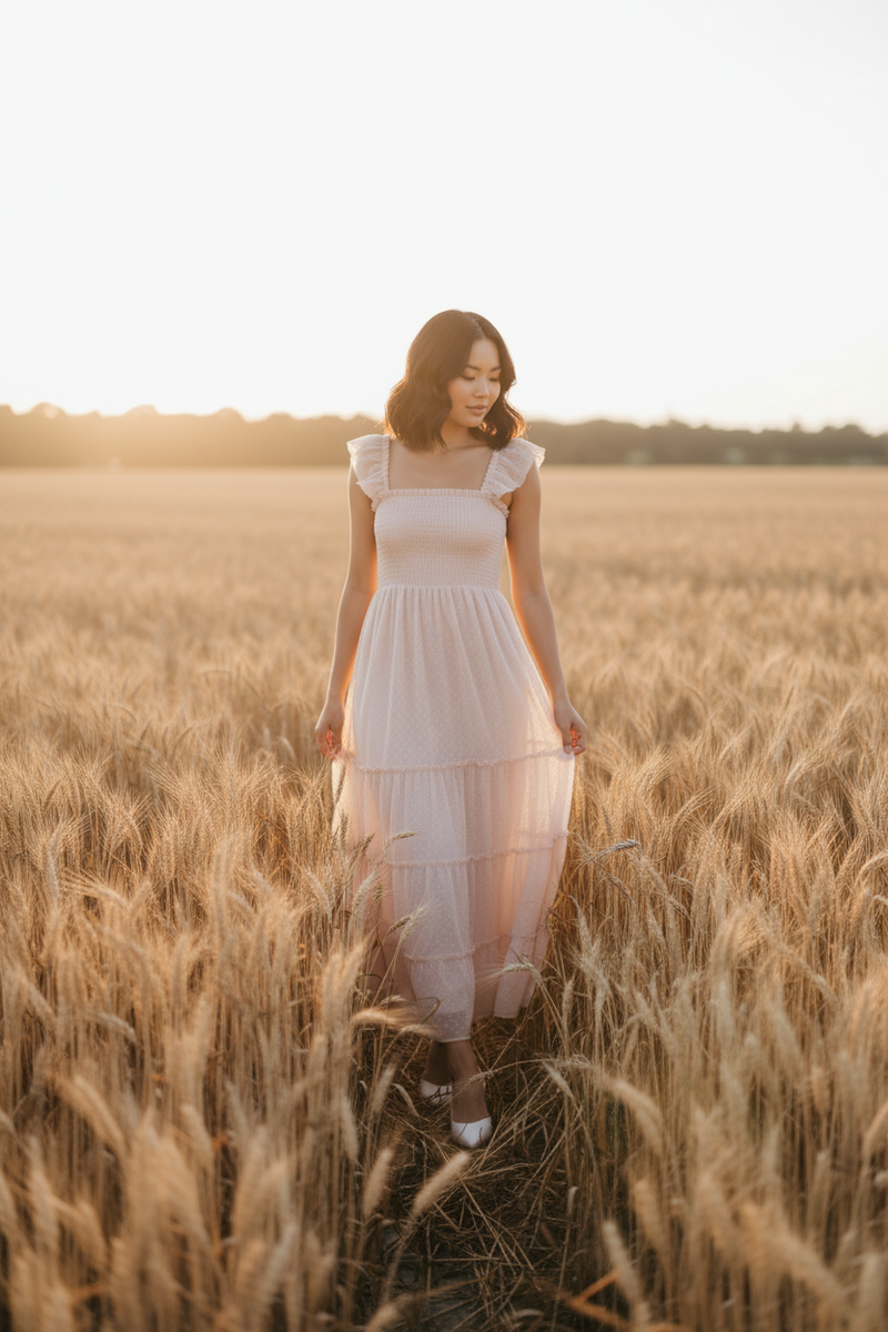 INDIE BLUE Women Women's Pia Dress (pretty pink tulle)