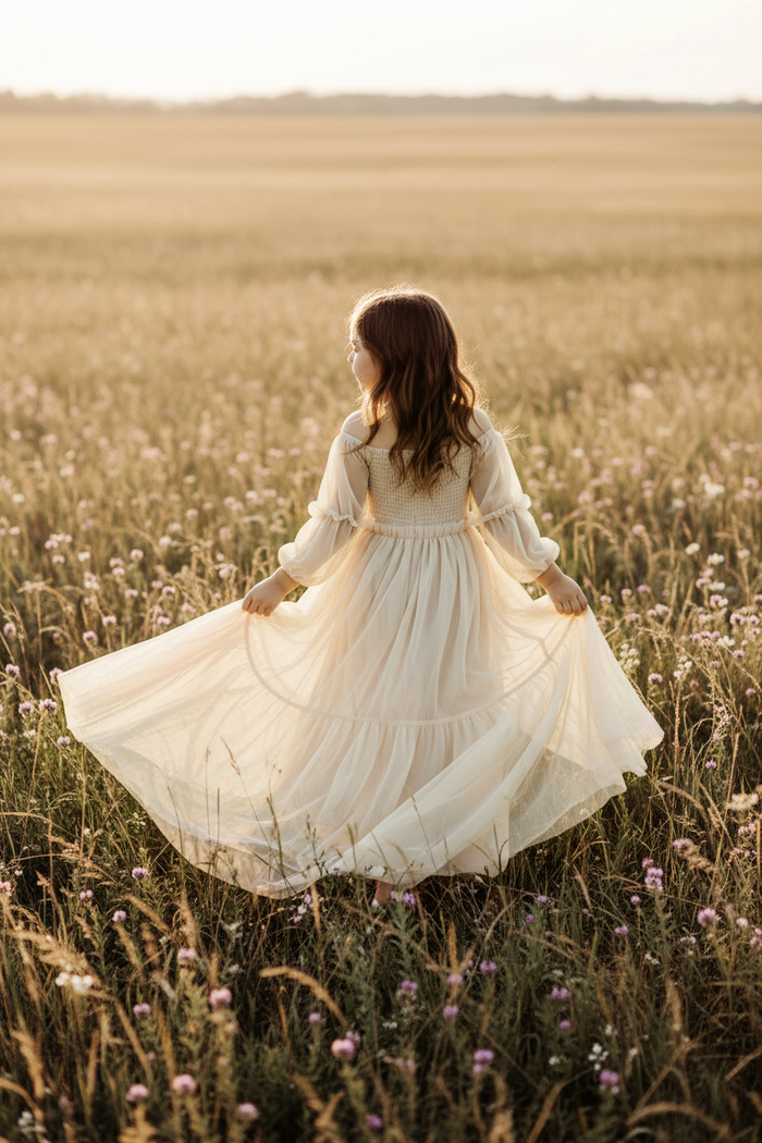 Pippa Maxi (natural tulle)