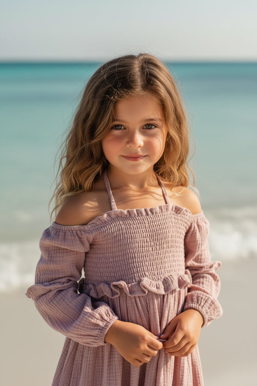 INDIE BLUE Dresses Pippa Dress (peony muslin)