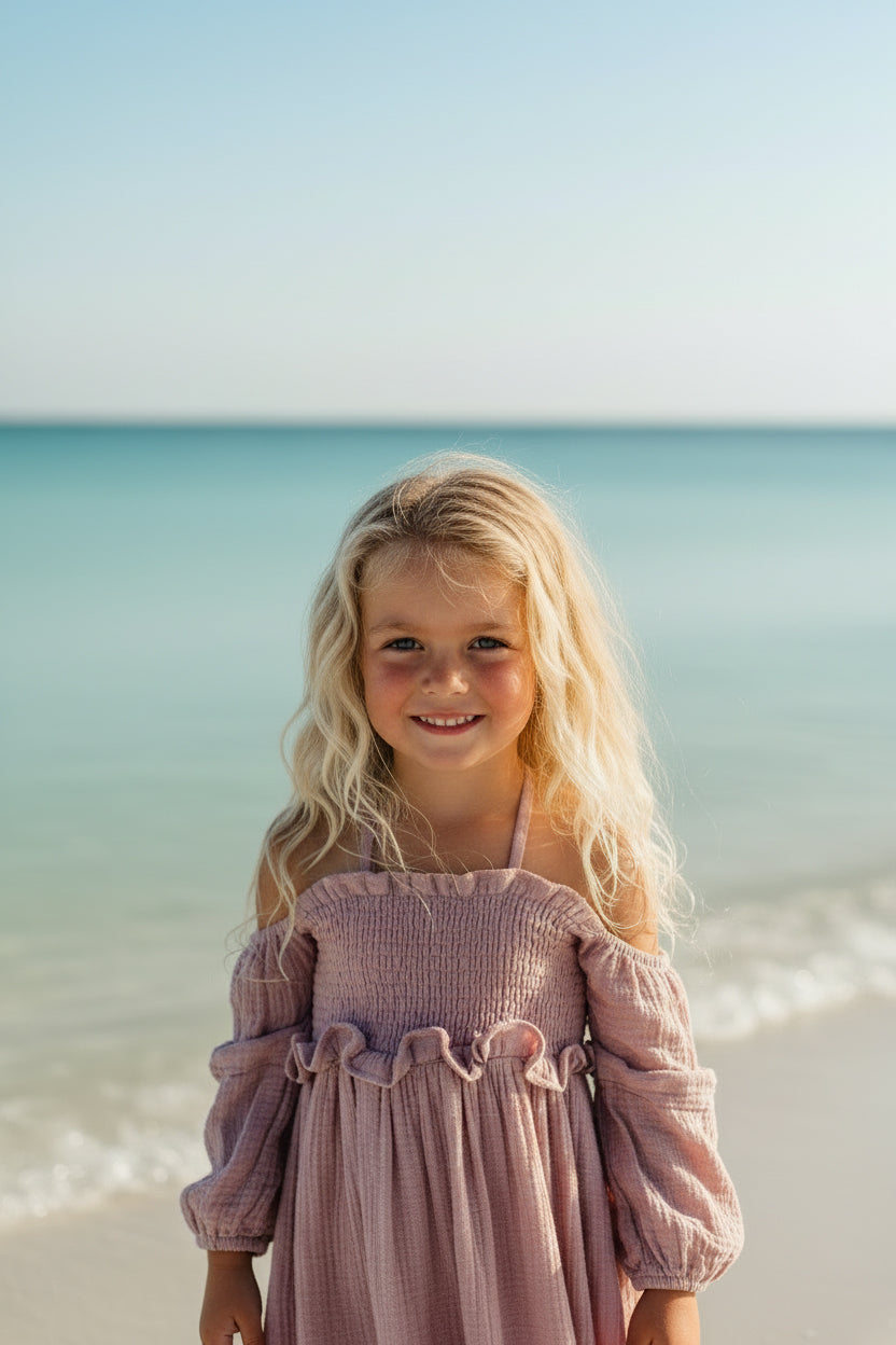 INDIE BLUE Dresses Pippa Dress (peony muslin)