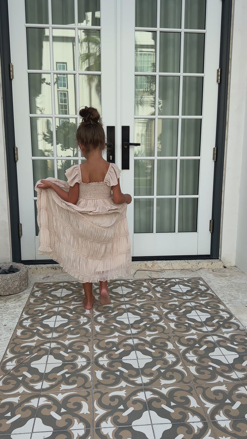 Marabella Dress (natural chiffon)