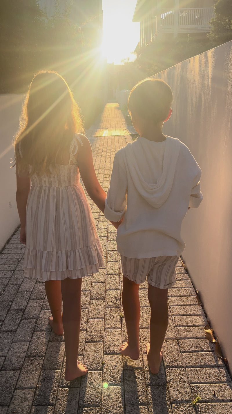 Knox Shorts (white muslin)