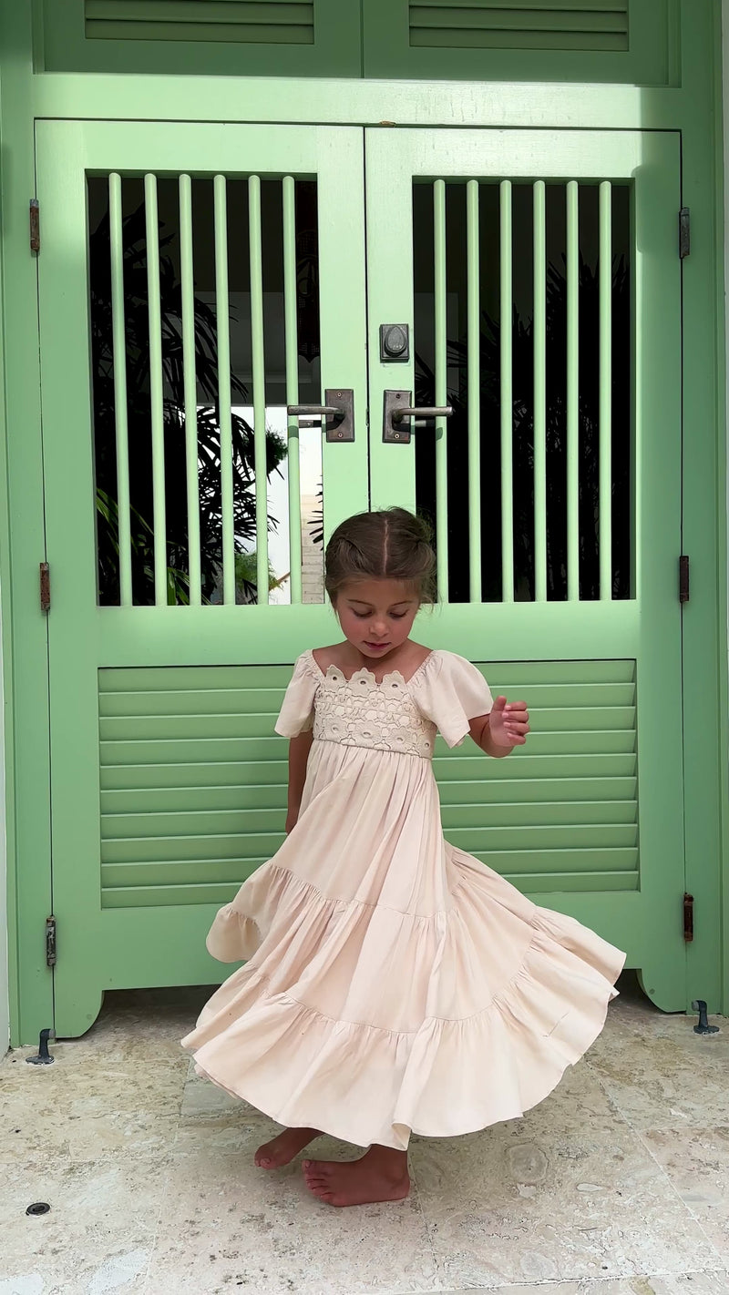 Winnie Lace Dress (natural)