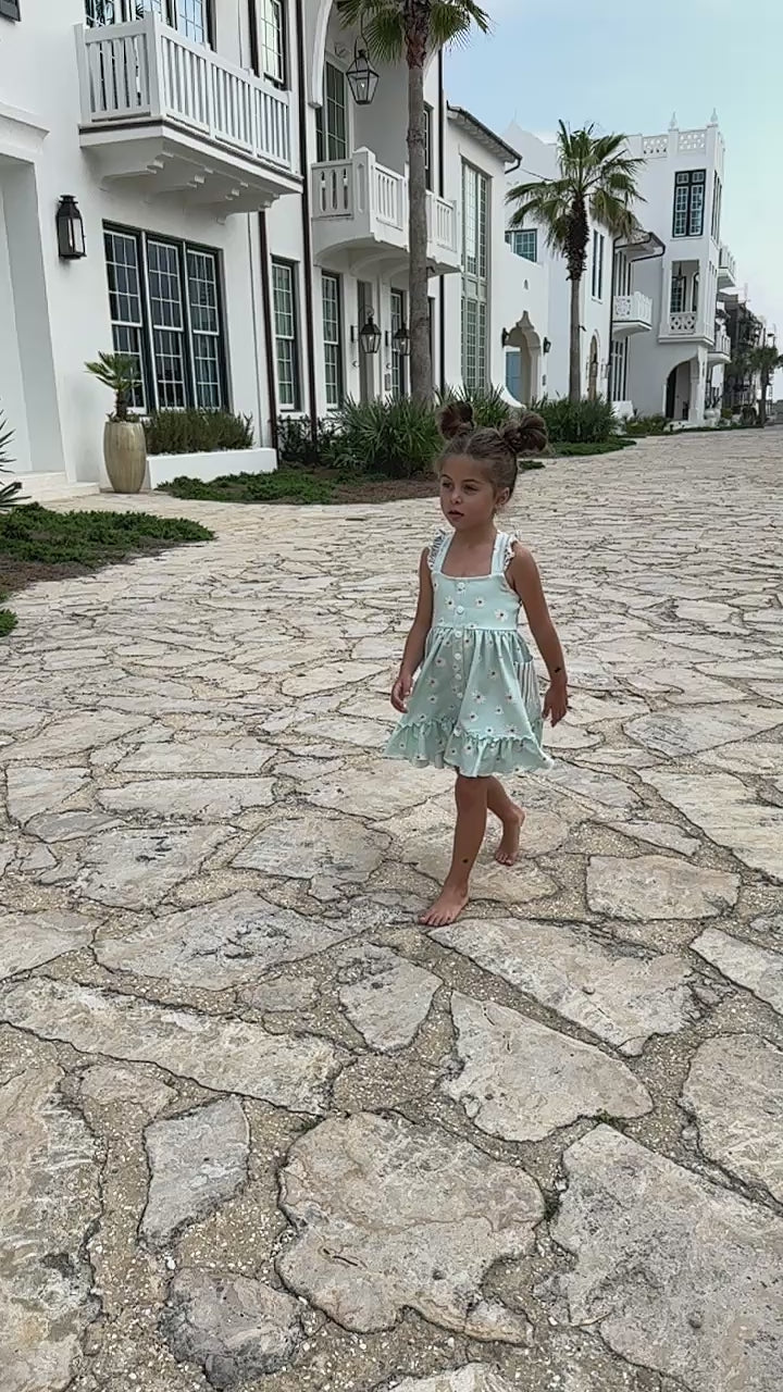 Bree Crossback Dress (daisy)