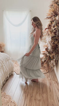 SS Women's Dress Women's Wendy Dress (sage swiss dot)