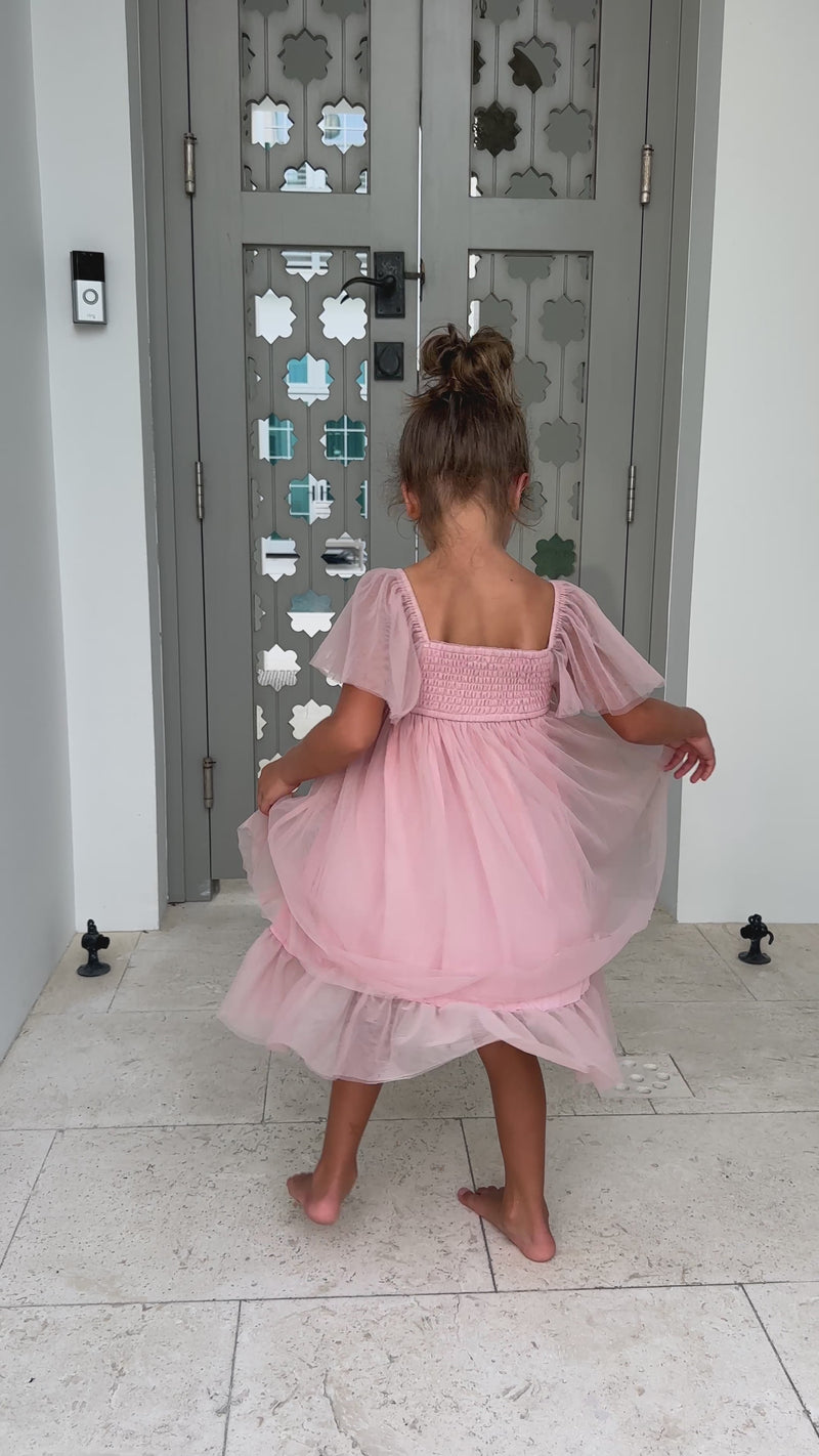 Fawn Dress (soft pink tulle)