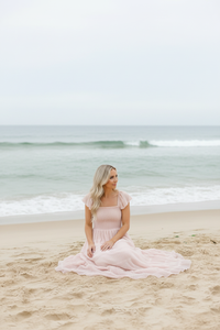 INDIE BLUE Women Women's Marabella Dress (soft pink chiffon)