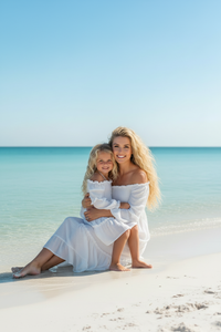 INDIE BLUE Dresses Pippa Dress (white muslin)