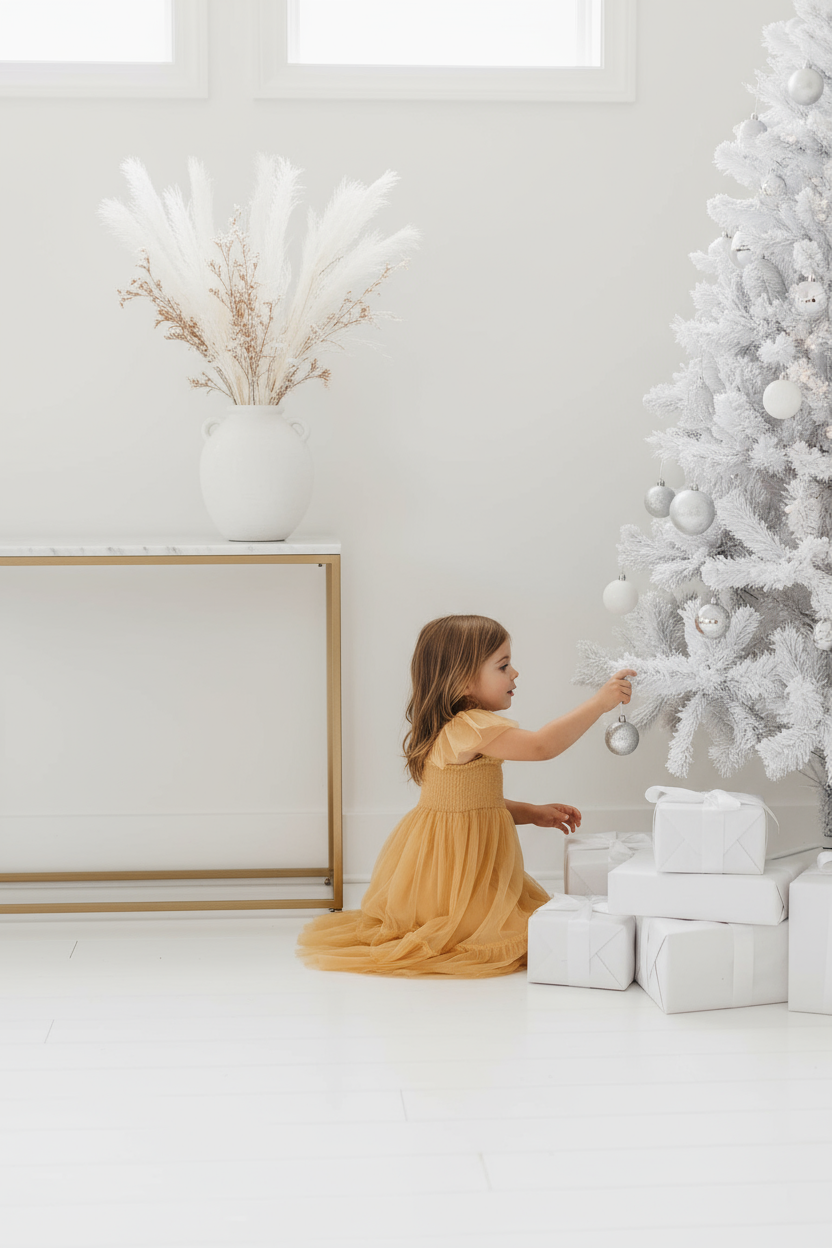 INDIE BLUE Dresses Marabella Dress (saffron tulle)