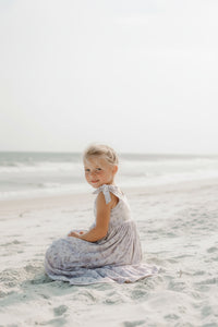 LB Girl's Dress Liza Maxi (windblown floral)