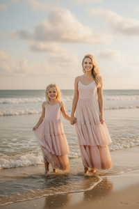 INDIE BLUE Women Women's Wendy Dress (soft pink tulle)