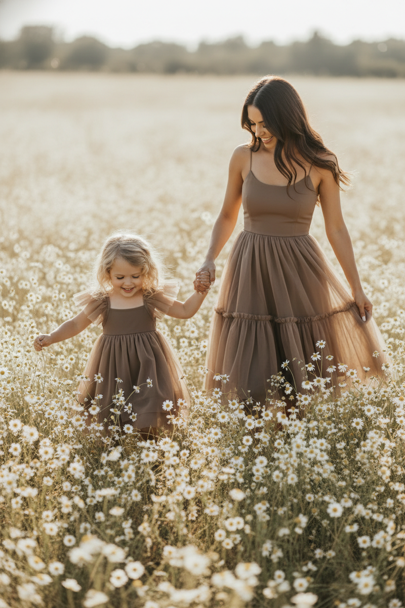 Walking - Daughter Skipping