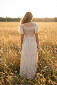 INDIE BLUE Women Women's Winnie Lace Dress (natural)