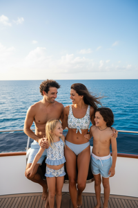 LB Girl's Swim Tankini Set (bluebell)