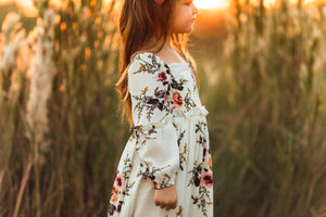 Sophia Dress (vine floral)