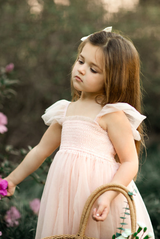 Juliet Dress (blush tulle) – INDIE BLUE