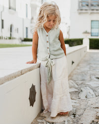 Bella Maxi Skirt (light ivory muslin)