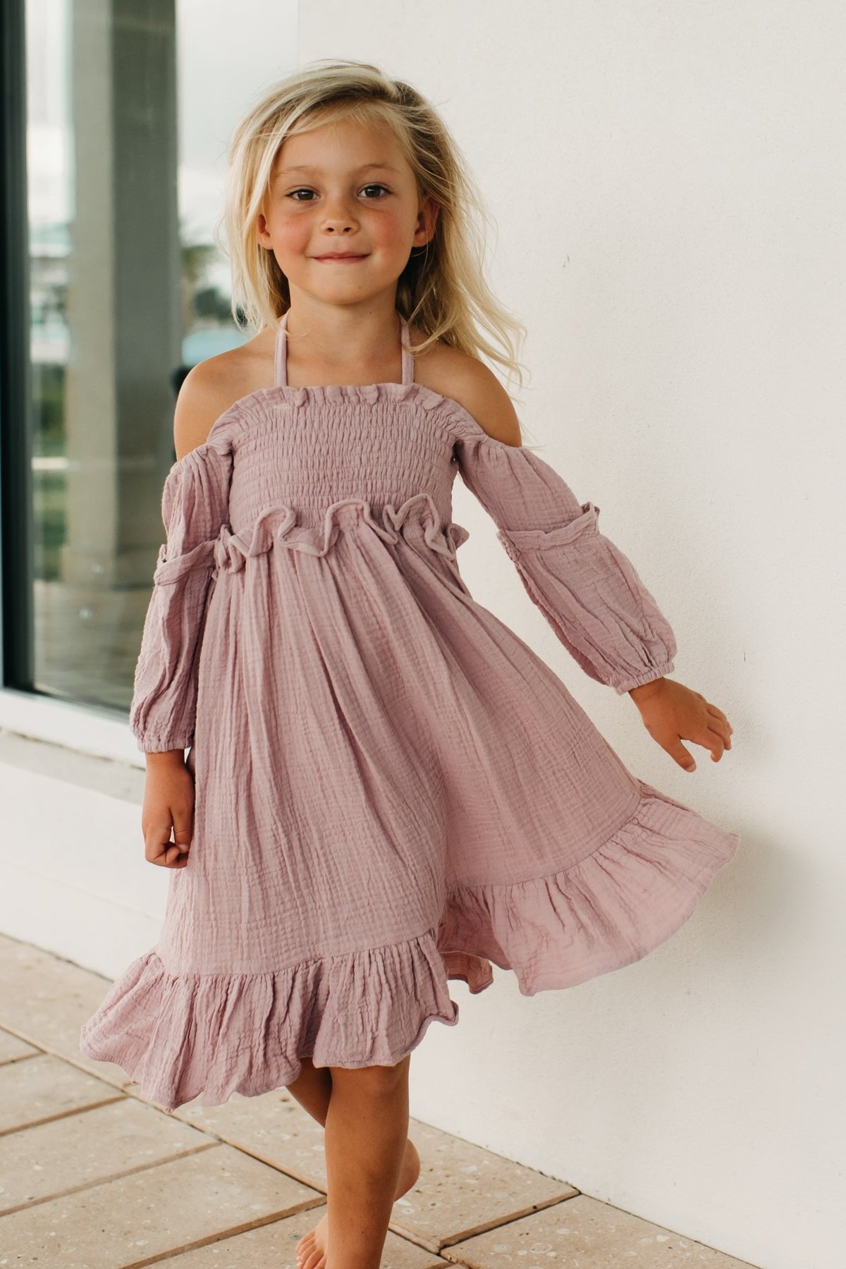 Pippa Dress (peony muslin) – INDIE BLUE