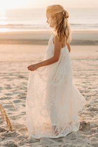 Madeline Lace Dress (white)
