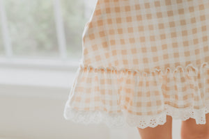 Gingham Set (includes bloomers)