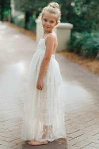 Madeline Lace Dress (white)