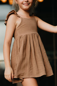 Cora Tunic (mocha muslin)