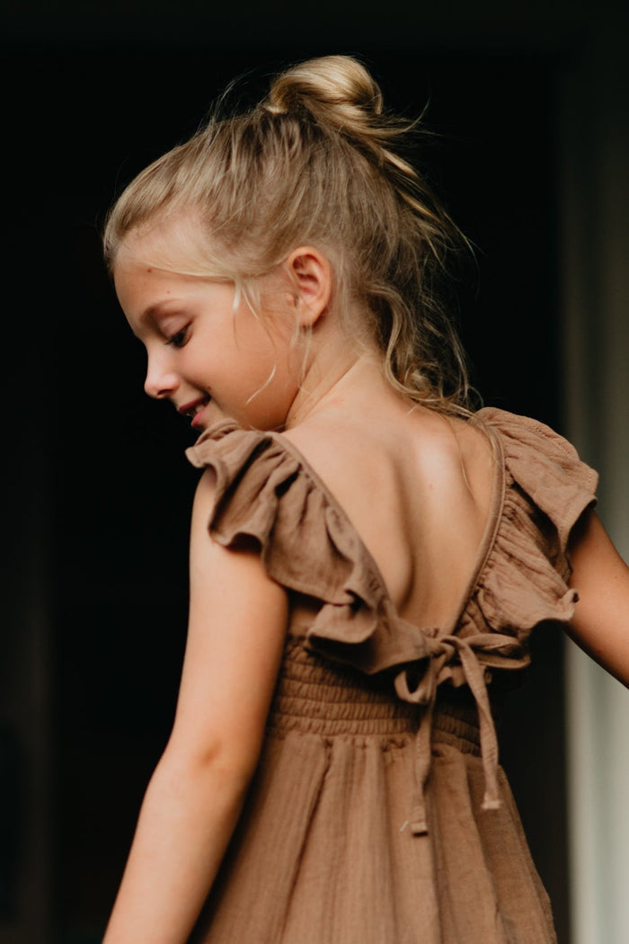 Cora Tunic (mocha muslin)