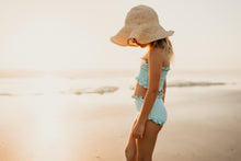 Load image into Gallery viewer, Smocked Sleeve Set - Sky Blue
