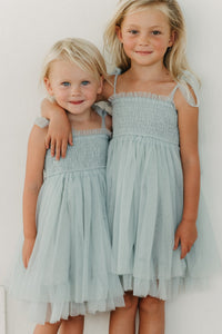 Isa Dress (airy blue tulle)