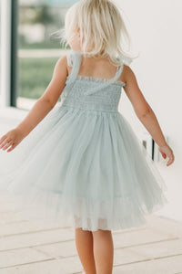 Isa Dress (airy blue tulle)