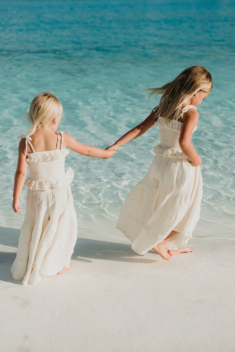 Vivi Top (light ivory muslin) – INDIE BLUE