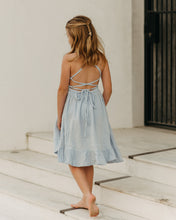 Load image into Gallery viewer, Sylvia Dress (periwinkle blue) FINAL SALE