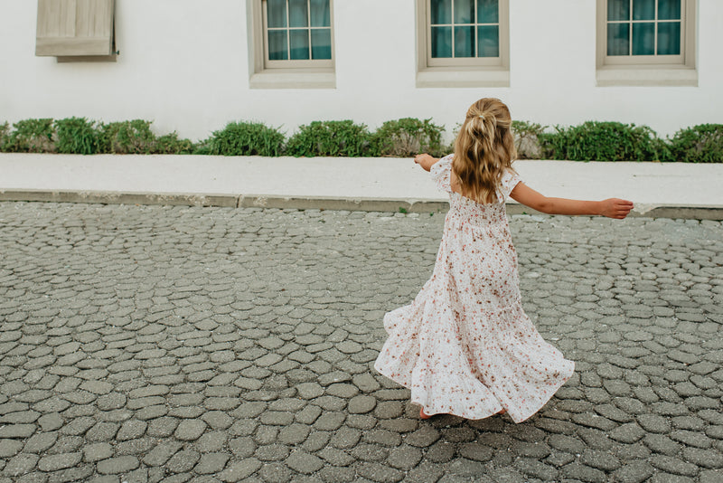 Marabella Midi (wispy floral)