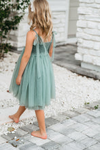 Load image into Gallery viewer, Isa Tulle Dress (soft teal)