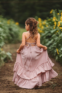 SS Girl's Dress Wendy Dress (peony muslin)