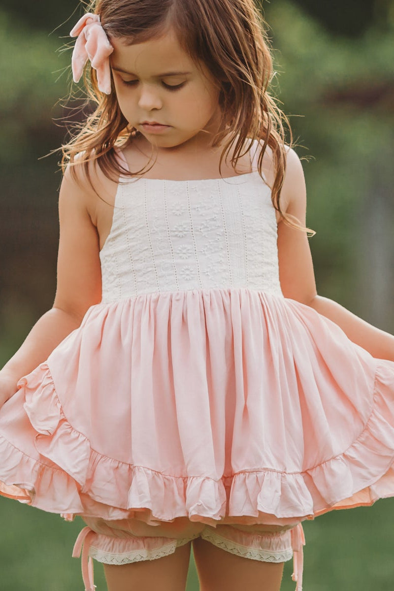 Penny Tunic Set (soft pink) SUMMER SALE – INDIE BLUE