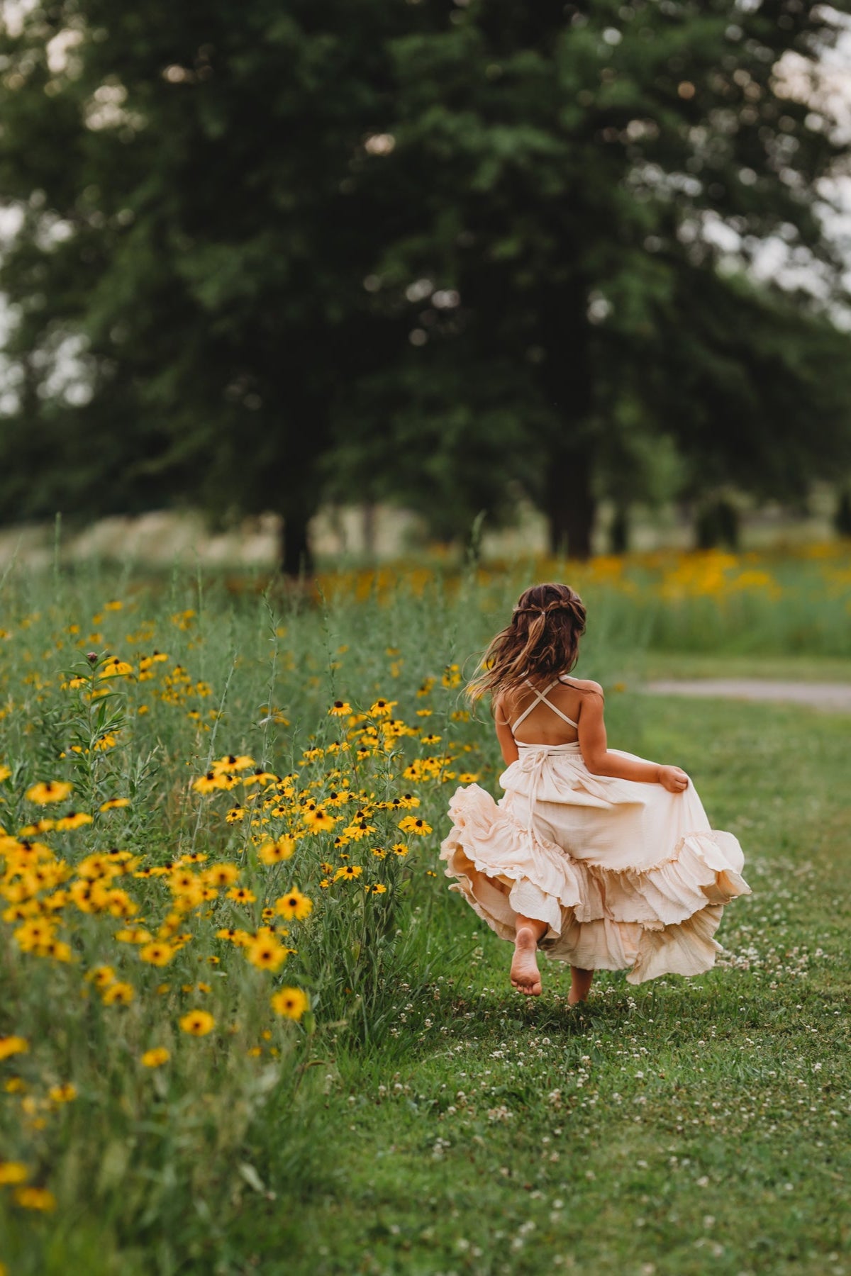 Marabella Dress (natural swiss dot) 12-14Y Marabella Dress (natural swiss dot) 12-14Y