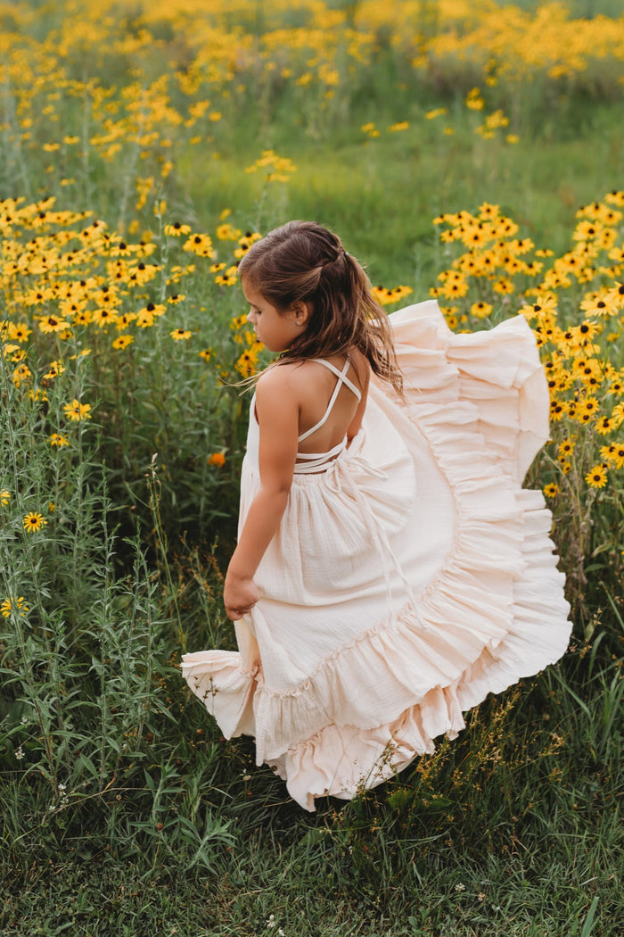 Wendy Dress (sand muslin)