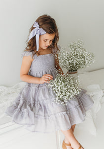 Pia Twirl Dress (lavender) FINAL SALE