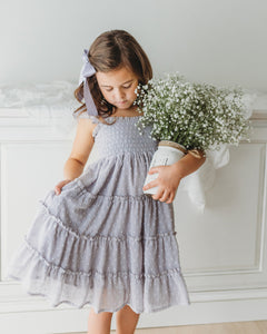 Pia Twirl Dress (lavender) FINAL SALE