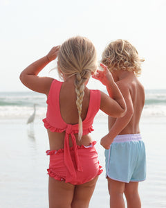Scoopback Set - coral