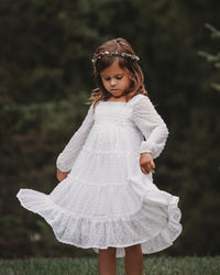 Nora Dress (white swiss dot) FINAL SALE