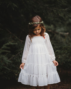 Nora Dress (white swiss dot)